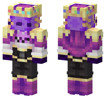 Royal Lotl Minecraft skin