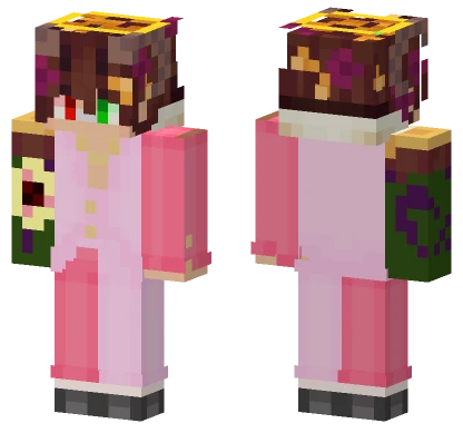 Royal Pink Princess Minecraft skin