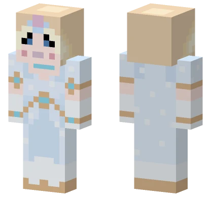 Royal Princess Mercy Overwatch Minecraft skin