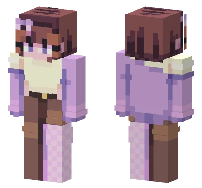 Royal Purple Base Minecraft skin