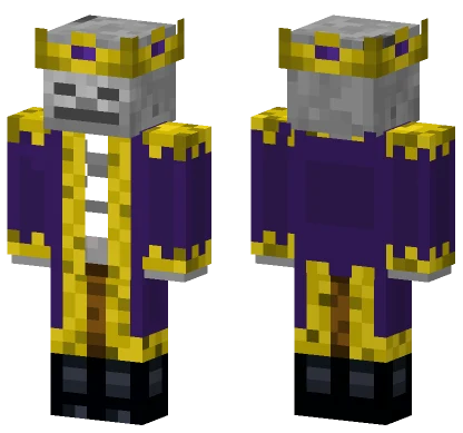Royal Purple Robes Minecraft skin