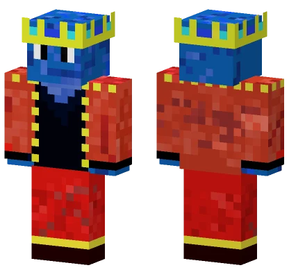 Royal Sea King Minecraft skin