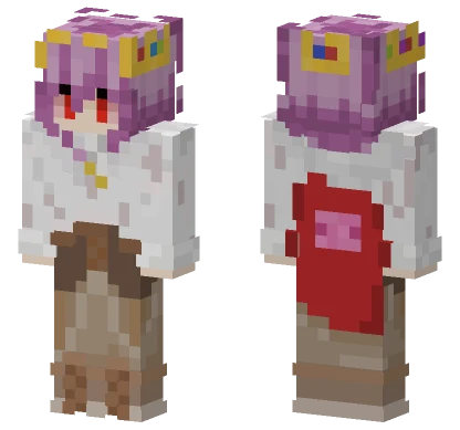 Royal Techno Minecraft skin