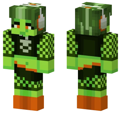 Rsvvvrevs Green Character Minecraft skin