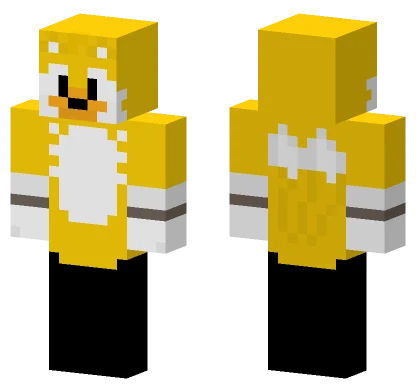 Rubber Duck Tails Minecraft skin