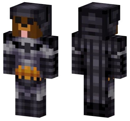Rubius Batman 2 Minecraft skin
