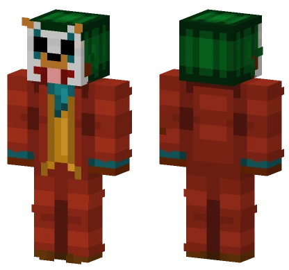 Rubius Joker Minecraft skin