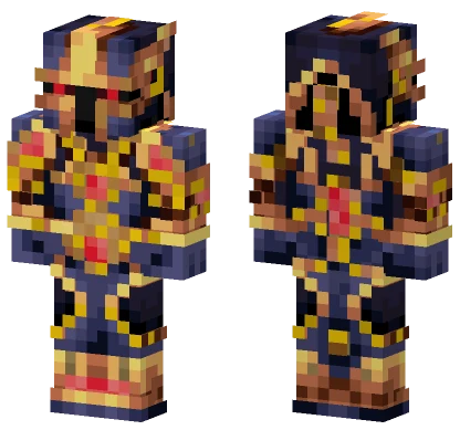 Ruby Knight Minecraft skin