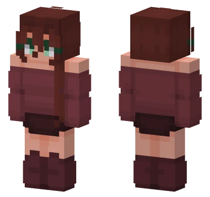 Rufous Wof Oc Minecraft skin