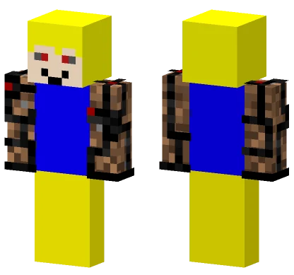 Runner1545 Yellow Suit Minecraft skin