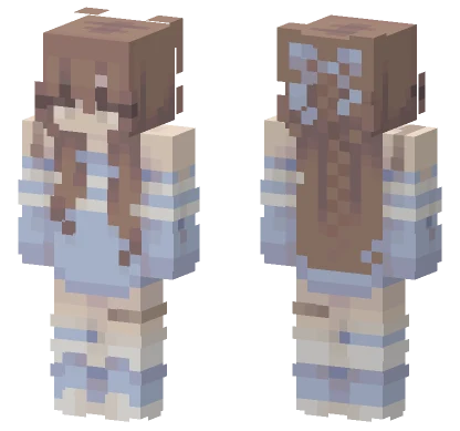Running Into The Night Minecraft skin