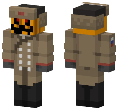 Russian Pumpkin Minecraft skin