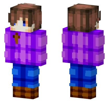 Ryan Blue Outfit Minecraft skin
