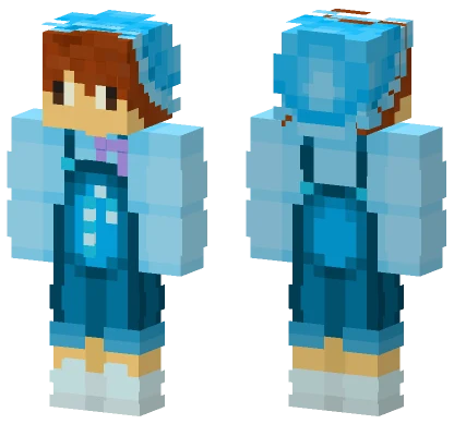 Ryguyrocky Cerulean Candy Canes Minecraft skin