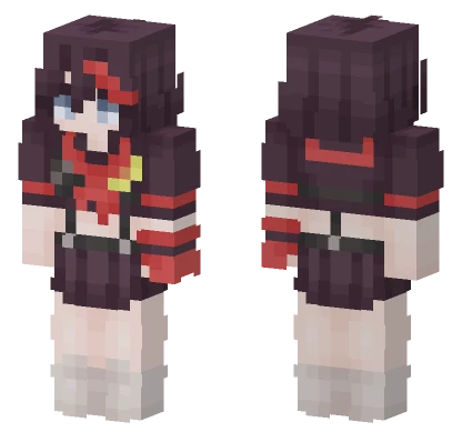 Ryuko Matoi Minecraft skin