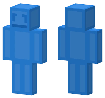 Sad Emotional Block Minecraft skin