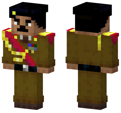 Saddam Hussein Minecraft skin