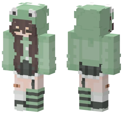 Sage Green Robe Minecraft skin