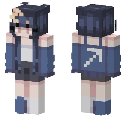Sagittarius Girl Minecraft skin