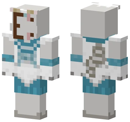 Sailor Mercury Ahah Minecraft skin