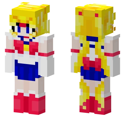 Sailor Moon Minecraft skin