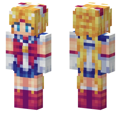 Sailor Moon Minecraft skin