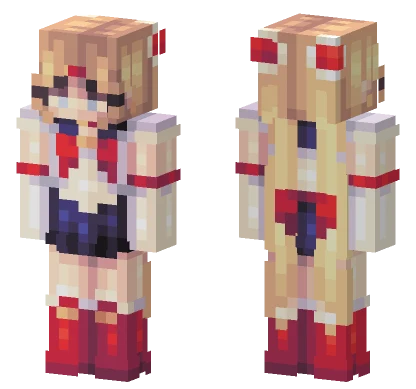 Sailor Moon Outfit Minecraft skin