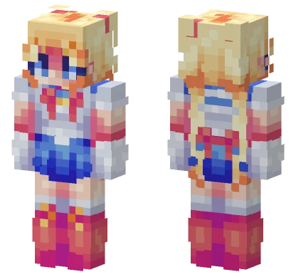 Sailor Moon Outfit Minecraft skin