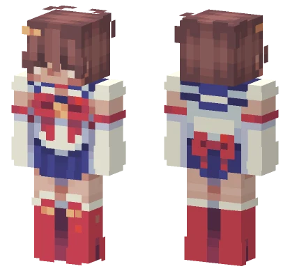 Sailor Moon Purp Minecraft skin