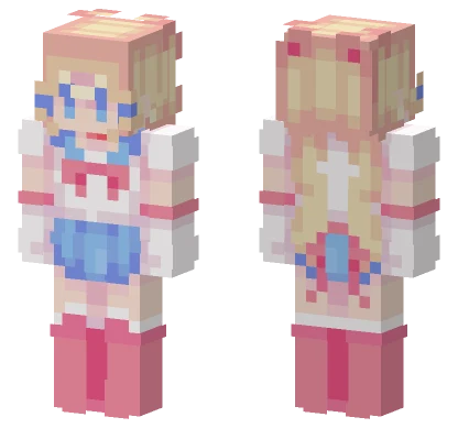 Sailor Moon TCE Minecraft skin