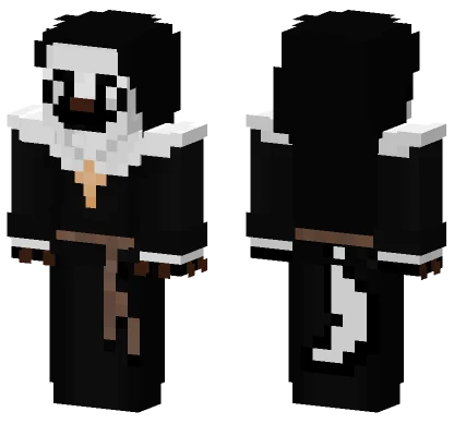 Saint Loona Nun Skunk Minecraft skin