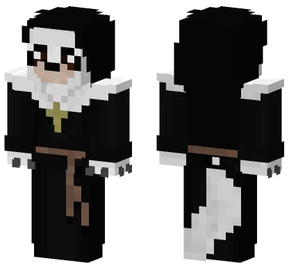 Saint Loona Nun Wolf Minecraft skin