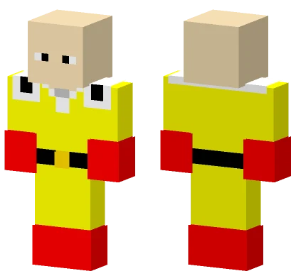 Saitama Minecraft skin