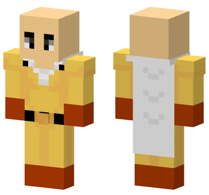 Saitama Minecraft skin