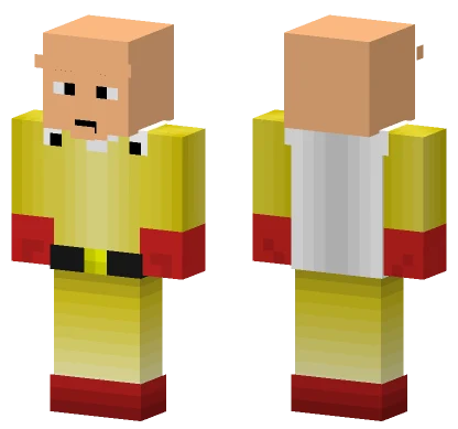 Saitama Minecraft skin