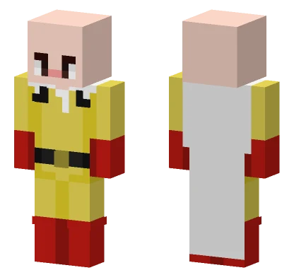 Saitama Minecraft skin