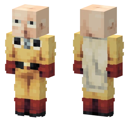 Saitama Minecraft skin