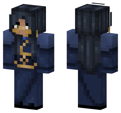 Saki Minecraft skin