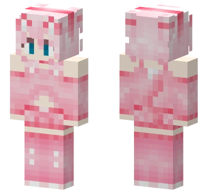 Sakura Cat Girl Self Skin Minecraft skin