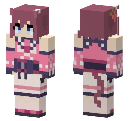 Sakura Chiyono Umamusume Minecraft skin