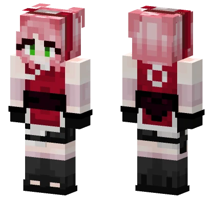 Sakura Girl Minecraft skin