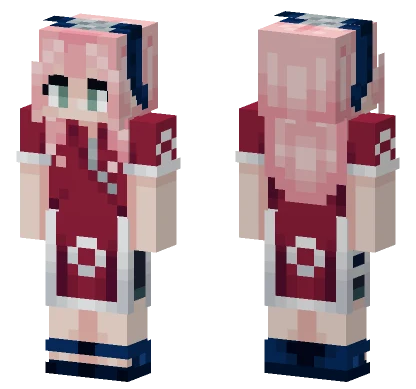 Sakura Haruno Minecraft skin
