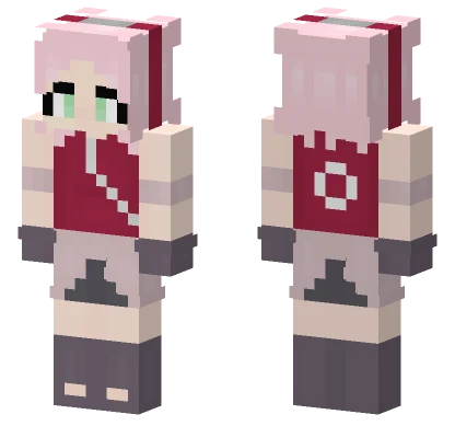 Sakura Haruno My Entry Minecraft skin