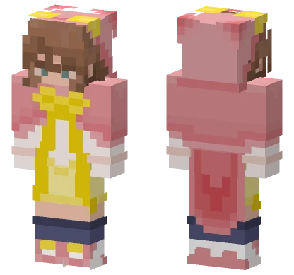 Sakura Kinomoto Cardcaptor Minecraft skin