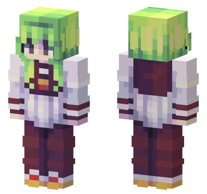 Sakura Nanamine Series Minecraft skin