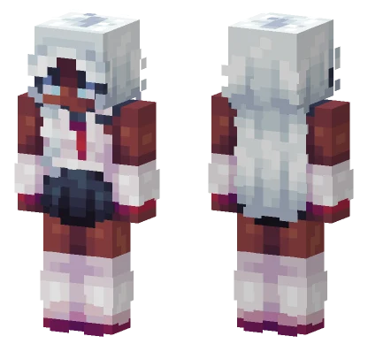 Sakura Ogami Minecraft skin