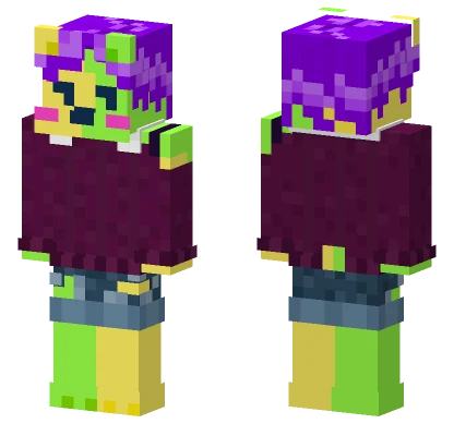 Sally Spritebear Sweater Minecraft skin