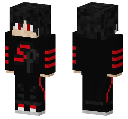 Salmeprimeyt Black Outfit Minecraft skin
