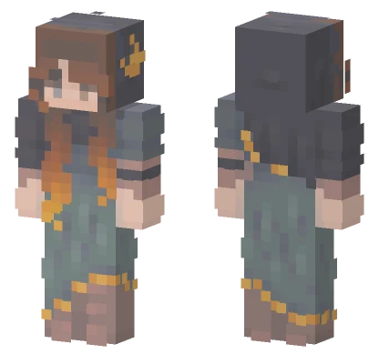Salted Caramel Dark Chocolate Cake Minecraft skin