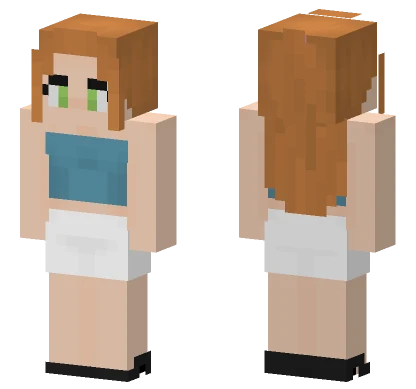 Sam Casual Minecraft skin
